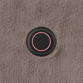 【数量限定】無印良品 洗えるUSBブランケット ダークベージュ 幅110×奥行8 洗えるUSBブランケット | 無印良品